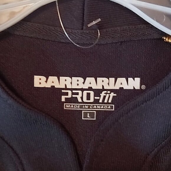 Men's Barbarian PRO-fit National Jersey Large Gold Black White - Picture 3 of 6